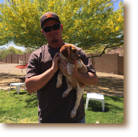 Otis will be called "Chester."  He is with Joel in Arizona.