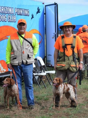 Don and Cory's first run was with Seth and Sammy, one of Rosie/Titus's 2013 pups.